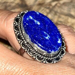 Lapis Lazuli Ring Size 9